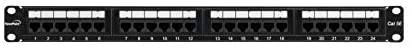 UTP Cat5E patch panel 24port