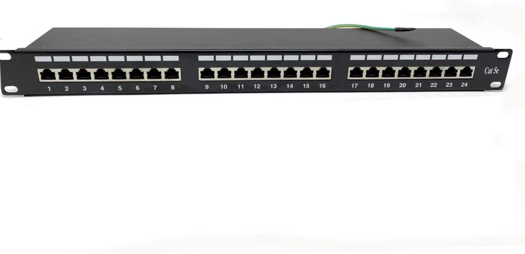 FTP Cat5E patch panel 24port 