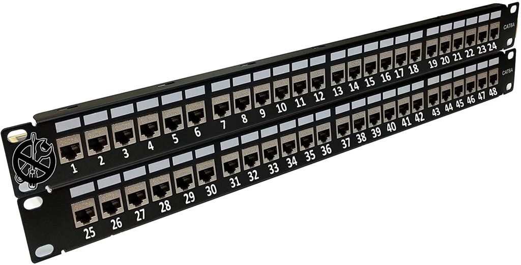 FTP Cat6 patch panel 48port 