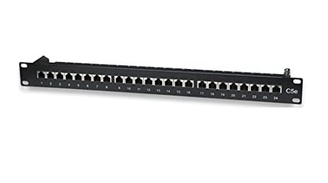 FTP Cat5E patch panel 24port